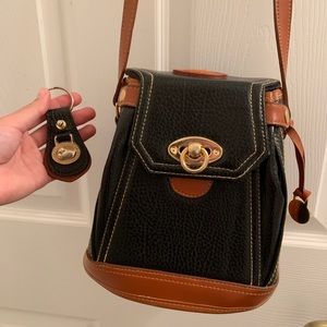 Vintage Dooney & Bourke Leather Crossbody Case